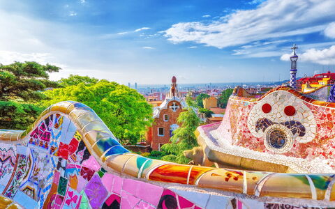 Een bezoek aan het Italiaanse Parc Güell!