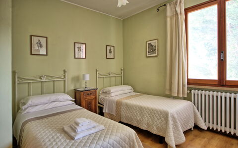 Accommodatie Casa Rossa 6: slaapkamer