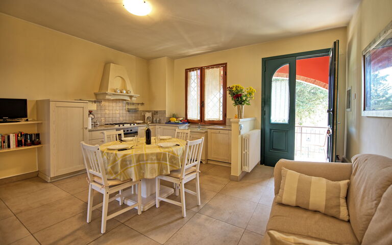 Accommodatie Casa Rossa 7: Keuken, Lunchroom