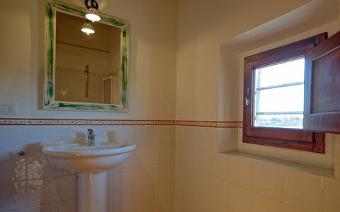 Accommodatie Pozzo Dei Desideri 2: Badkamer