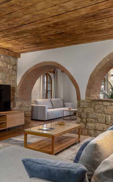 Villa Simone: Woonkamer