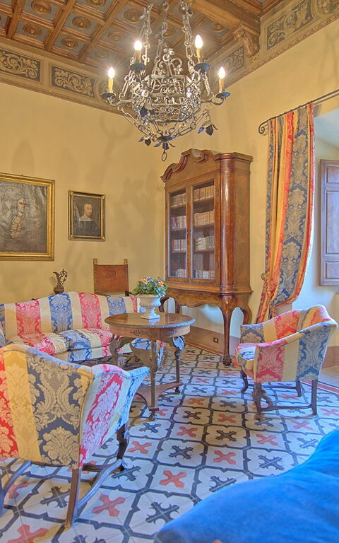 Castello Leopoldo: Woonkamer