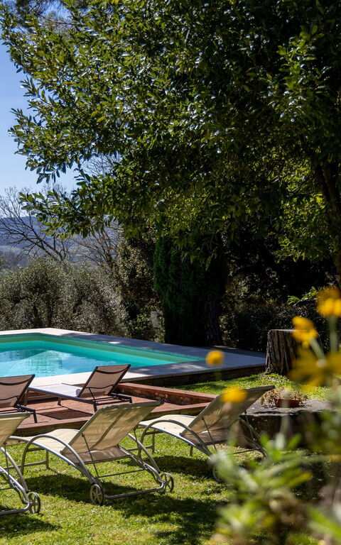 Villa Orchidea: Buitenshuis, zwembad