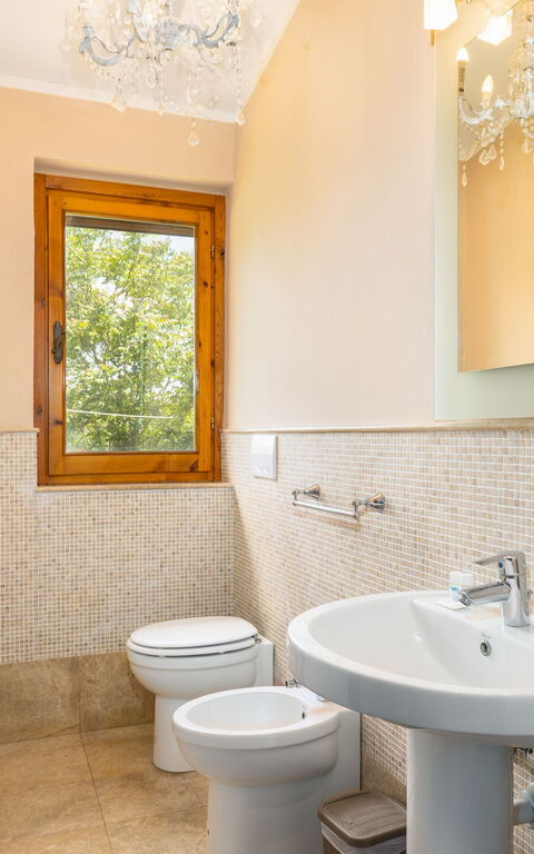 Villa Orchidea: Badkamer