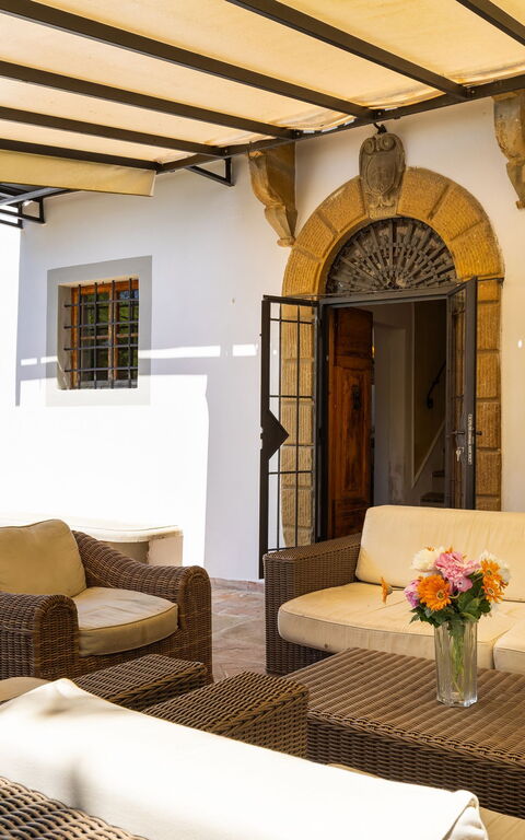 Villa Orchidea: Balkon / terras / patio, Buitenkanten, Buitenshuis