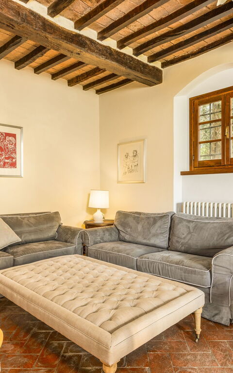 Villa Orchidea: Woonkamer