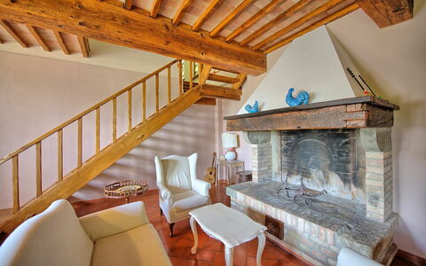 Accommodatie Villa Acciaioli: Lunchroom, Woonkamer