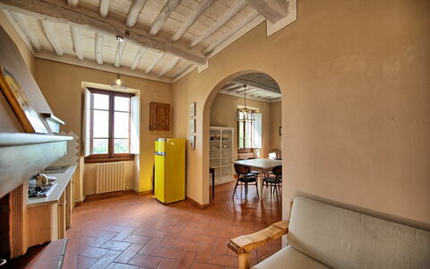 Accommodatie Tramonto: Keuken, Lunchroom, Woonkamer