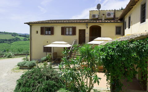 Accommodatie Acciaioli 4: Buitenkanten, Buitenshuis