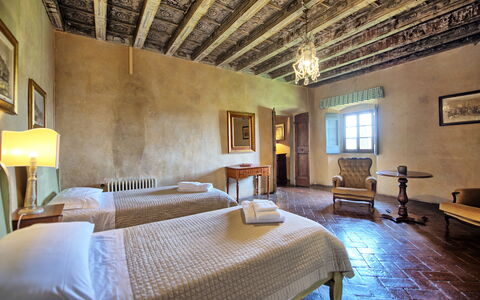 Accommodatie Cupola: slaapkamer