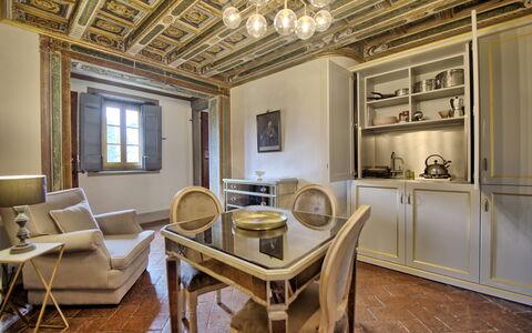 Accommodatie Cappella: Keuken, Lunchroom, Woonkamer