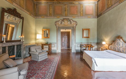 Accommodatie La Grotta: slaapkamer