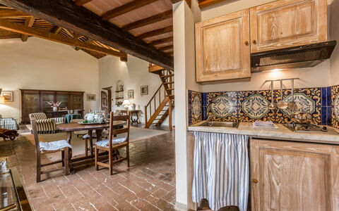 Accommodatie Teatro: Keuken, Lunchroom, Woonkamer