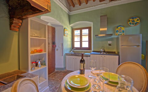 Accommodatie Torre 2: Keuken, Lunchroom, Woonkamer