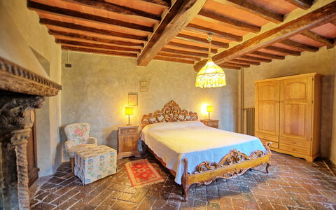 Accommodatie Montegufoni 3: slaapkamer