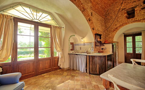 Accommodatie Bastione: Keuken, Woonkamer