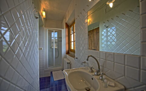 Accommodatie Montegufoni 23: Badkamer