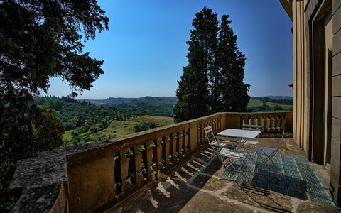 Accommodatie Montegufoni 29: Balkon / terras / patio