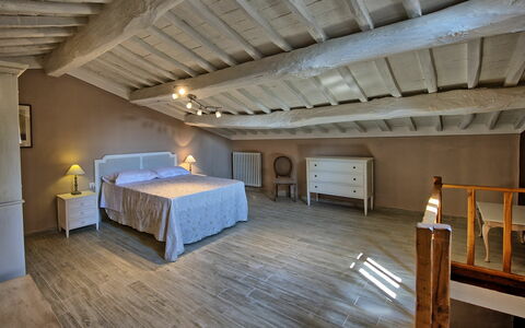 Accommodatie Montegufoni 28: slaapkamer