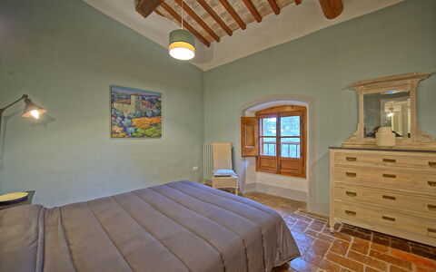 Accommodatie Montegufoni 17: slaapkamer