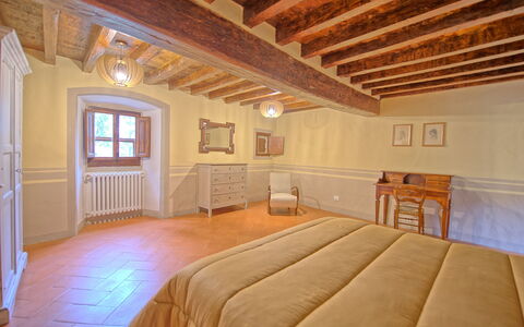 Accommodatie Montegufoni 13: slaapkamer