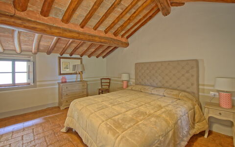 Accommodatie Montegufoni 11: slaapkamer