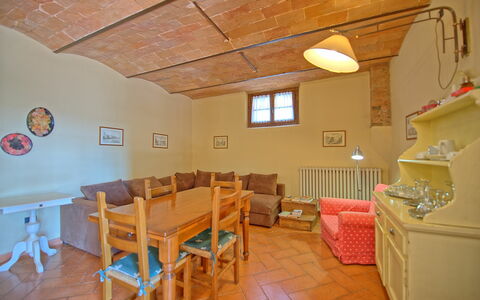 Accommodatie Acciaioli 3: Woonkamer