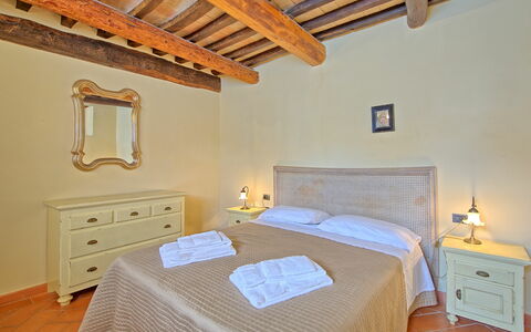 Accommodatie Acciaioli 3: slaapkamer