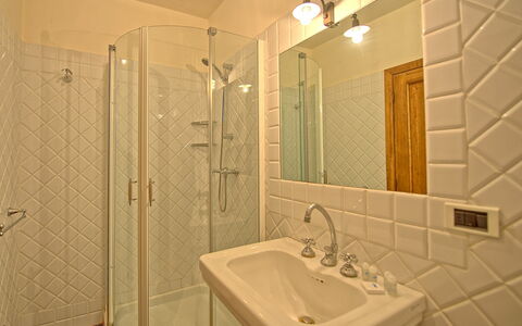 Accommodatie Acciaioli 3: Badkamer