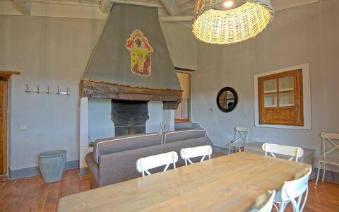 Accommodatie Acciaioli 14: Keuken, Lunchroom, Woonkamer