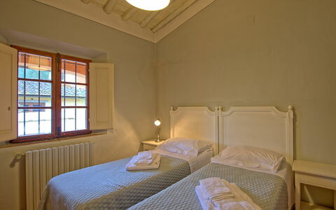 Accommodatie Acciaioli 14: slaapkamer