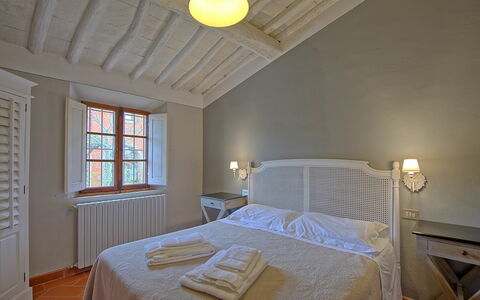 Accommodatie Acciaioli 14: slaapkamer