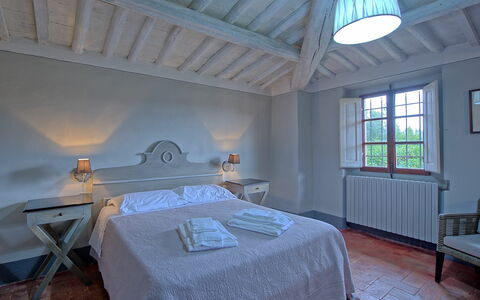 Accommodatie Acciaioli 14: slaapkamer