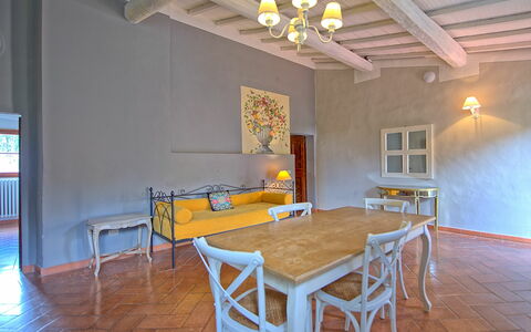 Accommodatie Acciaioli 4: Lunchroom, Woonkamer