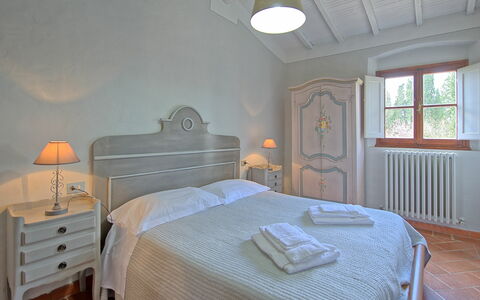 Accommodatie Acciaioli 4: slaapkamer