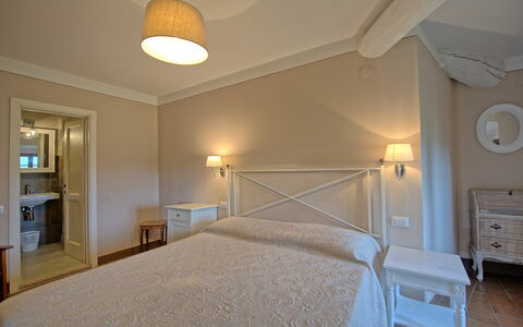 Accommodatie Montegufoni 30: slaapkamer
