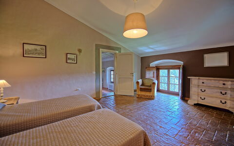 Accommodatie Montegufoni 30: slaapkamer