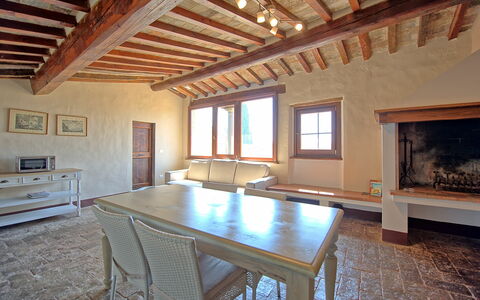 Accommodatie Torre: Keuken, Lunchroom, Woonkamer