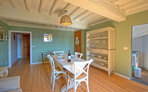 Accommodatie Bellavista: Lunchroom, Woonkamer