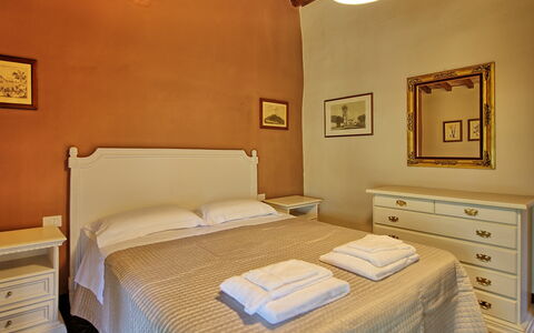 Accommodatie Montegufoni 19b: slaapkamer