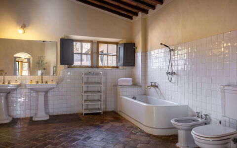 Accommodatie Galleria: Badkamer