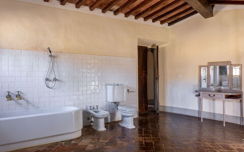 Accommodatie Galleria: Badkamer