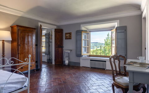 Accommodatie Galleria: Keer bekeken, slaapkamer