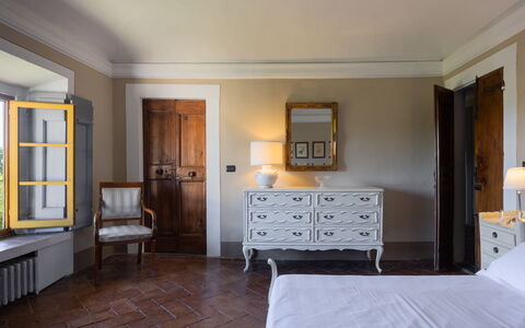Accommodatie Galleria: slaapkamer