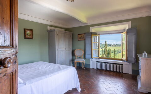 Accommodatie Galleria: Keer bekeken, slaapkamer
