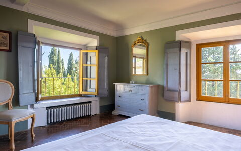 Accommodatie Galleria: Keer bekeken, slaapkamer