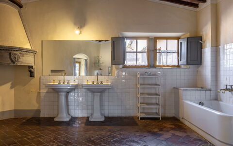 Accommodatie Galleria: Badkamer