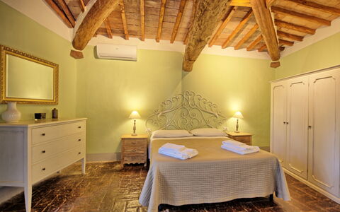 Accommodatie Montegufoni 29: slaapkamer