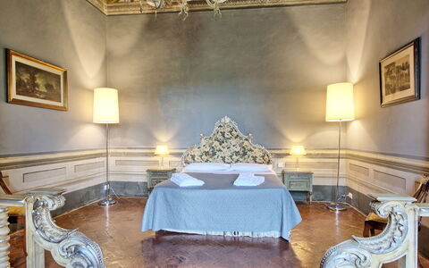 Accommodatie Montegufoni 7: slaapkamer