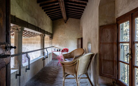 Accommodatie Torre 2: Balkon / terras / patio